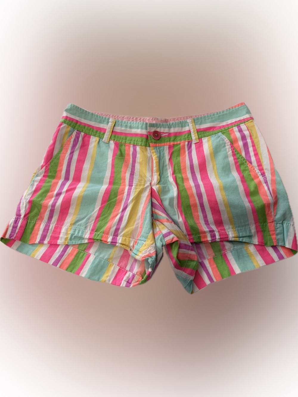LILLY PULITZER s4 CALLAHAN STRIPED SHORTS